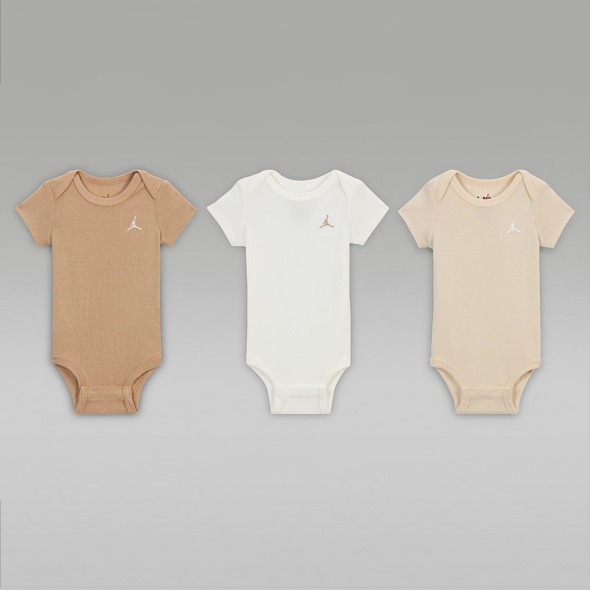 Body para bebé (0-9 M) (3 piezas) Jordan Everyday Essentials – Multicolor – vista 1