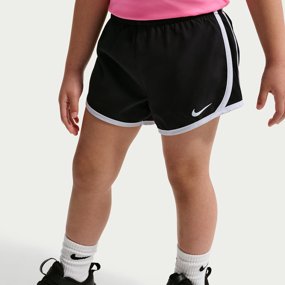 Shorts Dri-FIT Tempo infantiles Nike – Negro – vista 2