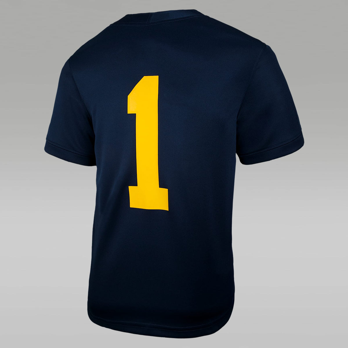 Jersey de futbol americano universitario Jordan Replica para niños talla grande Michigan – Azul marino universitario – vista 2