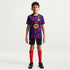 Playera de fútbol Nike Dri-FIT para antes del partido para niños talla grande FC Barcelona – Rojo noble/Rojo noble/Azul oscuro/Amarillo mineral – vista 6