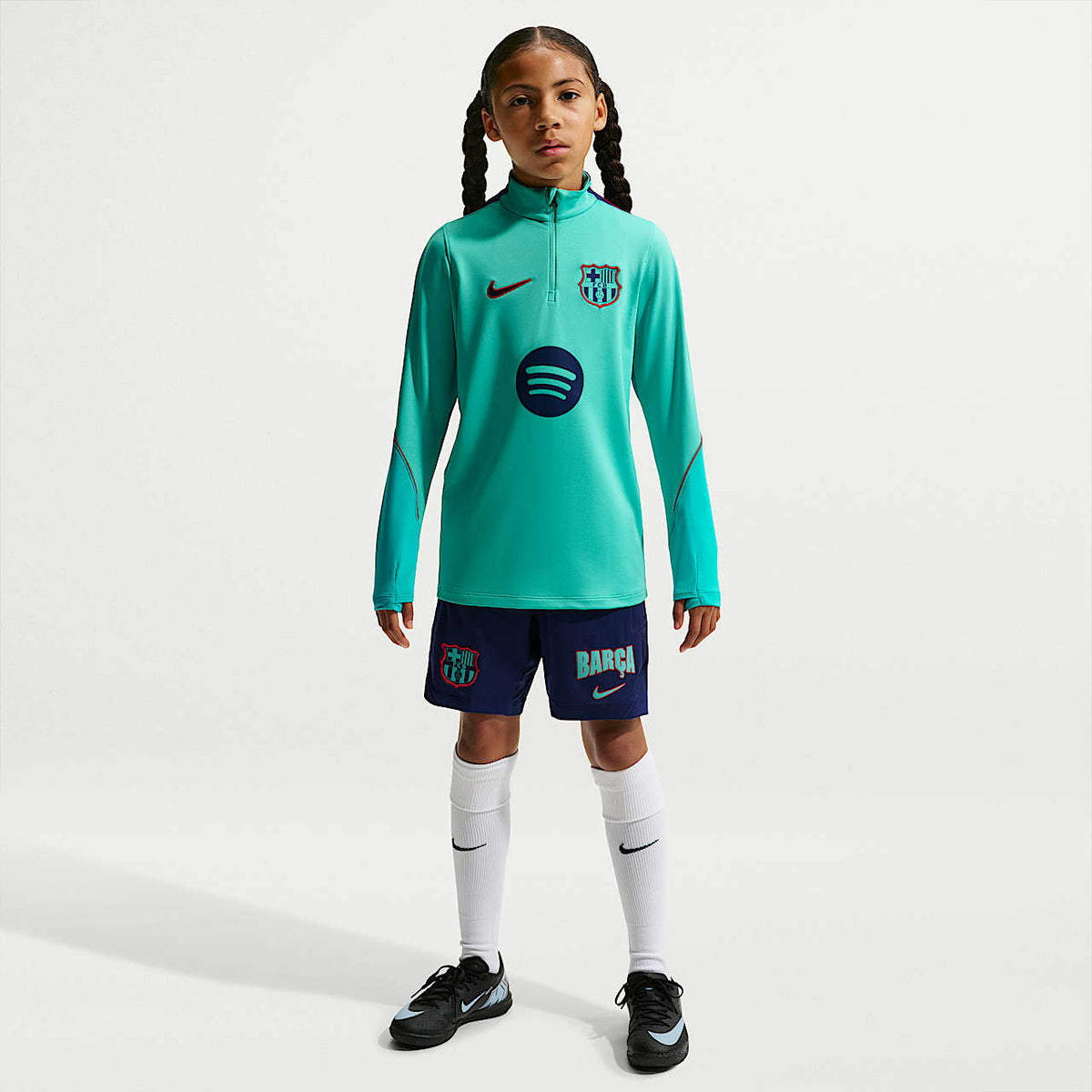 Sudadera de Fútbol Nike FC Barcelona Strike Third para Niño Grande
