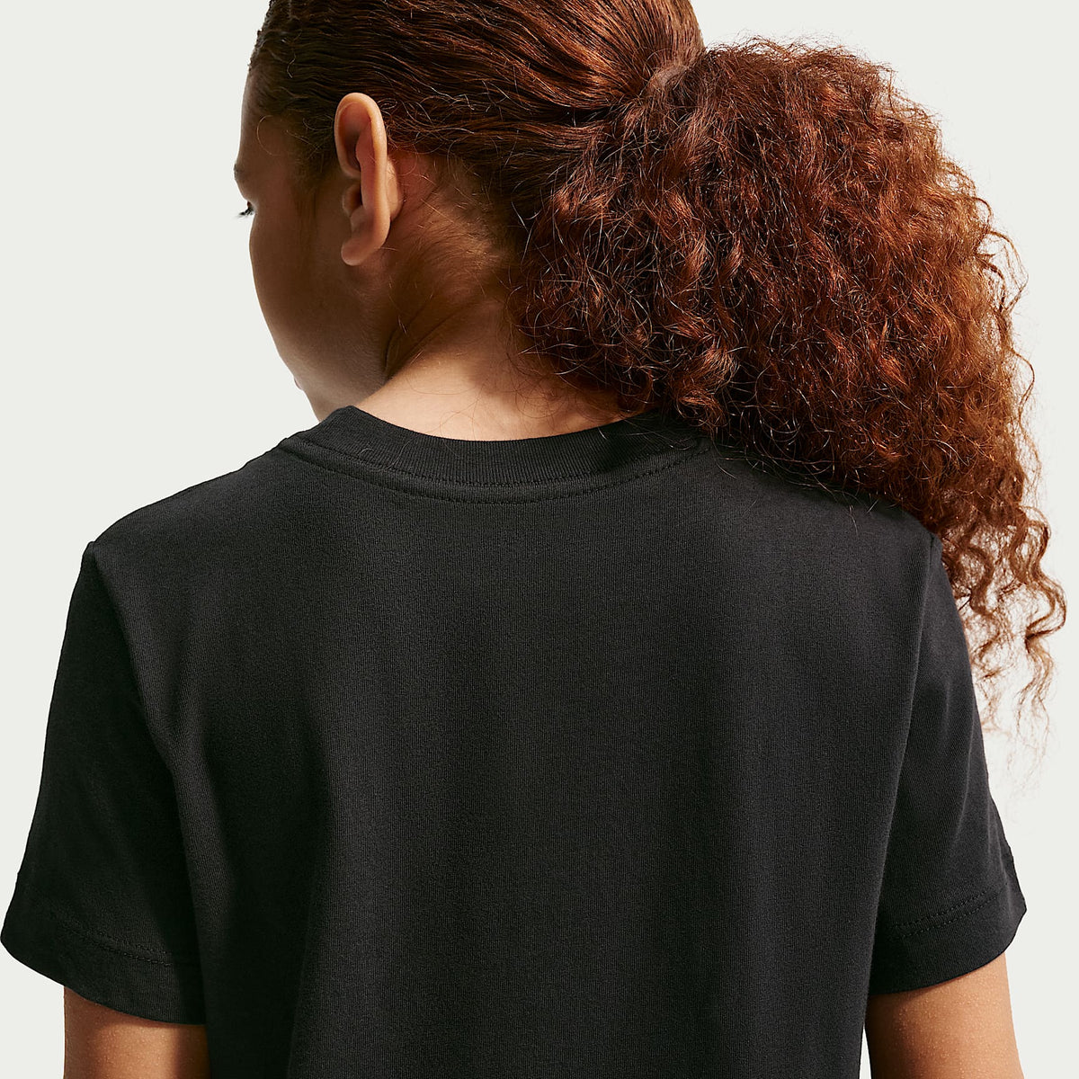 Playera de fútbol Nike para niños talla grande FFF – Negro – vista 2