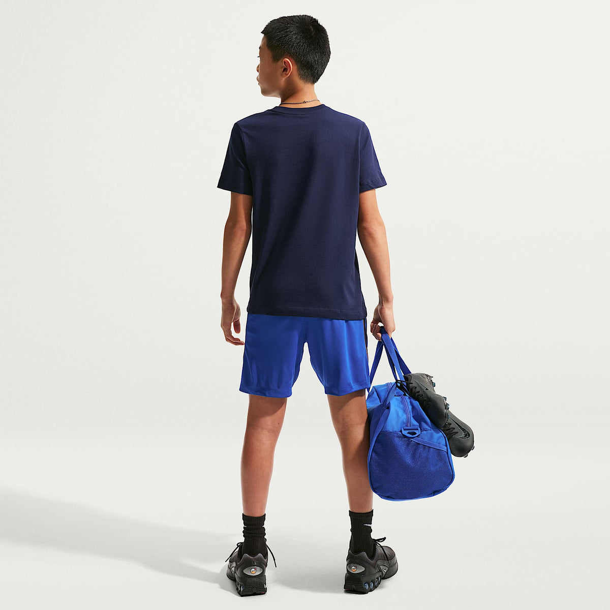 Playera de fútbol Nike para niños talla grande FFF – Azul oscuro – vista 5