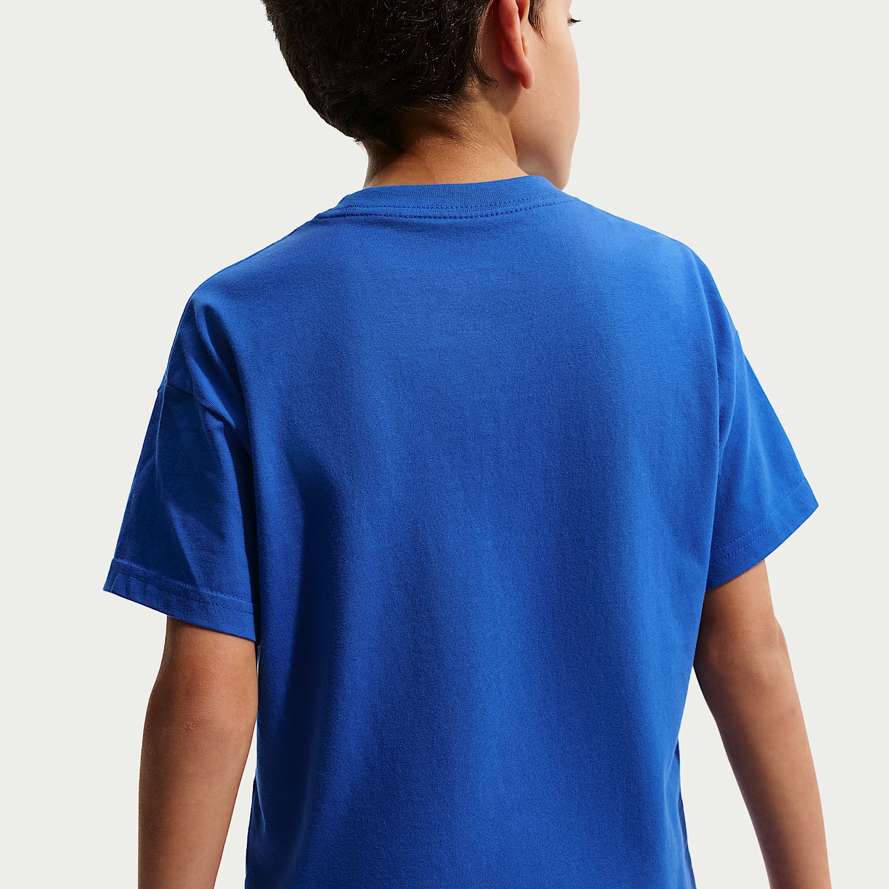 Playera de fútbol Nike para niños talla grande FFF – Royal juego – vista 2