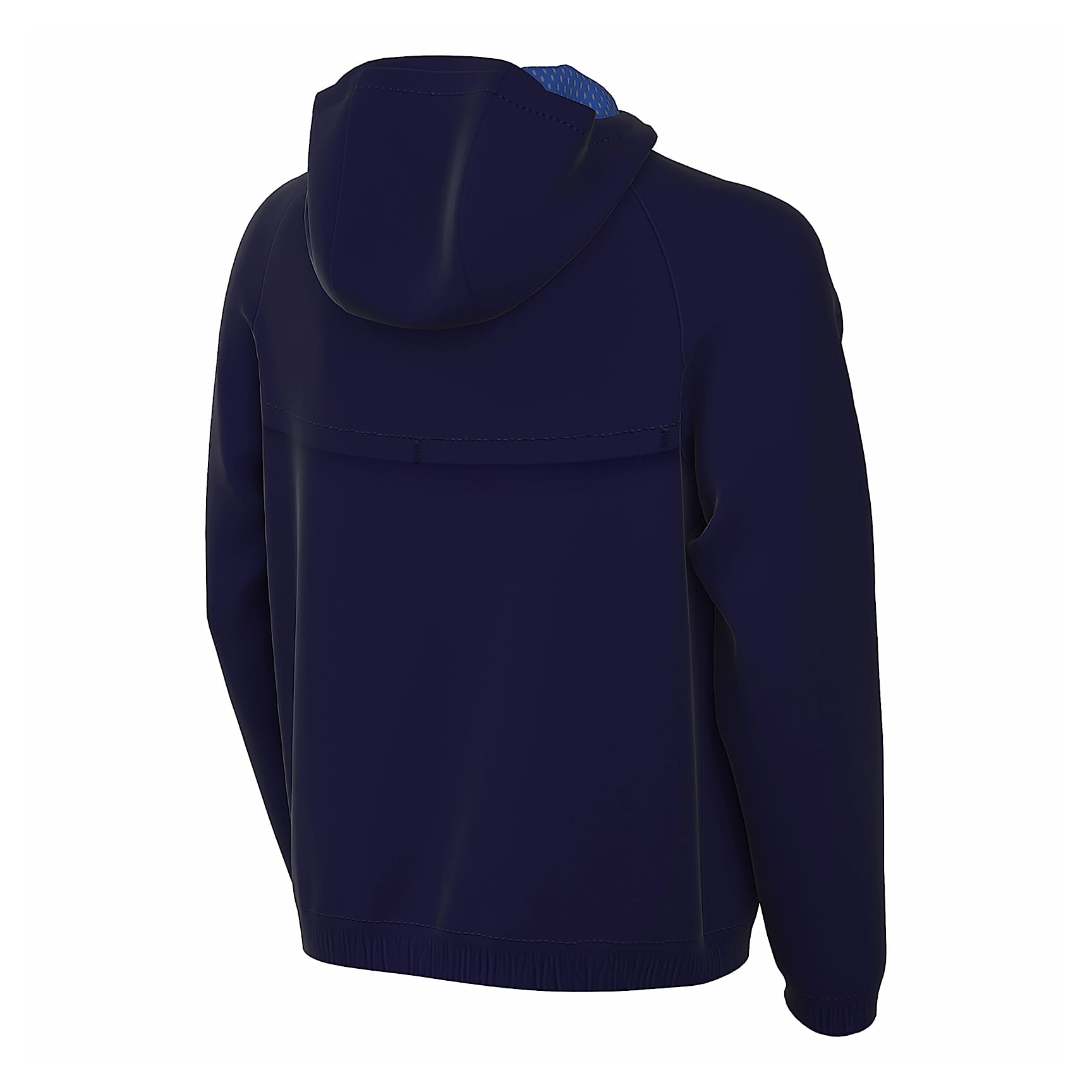 Chamarra Anthem de futbol Nike Dri-FIT para niños talla grande FFF – Azul oscuro/Cobre metálico – vista 2