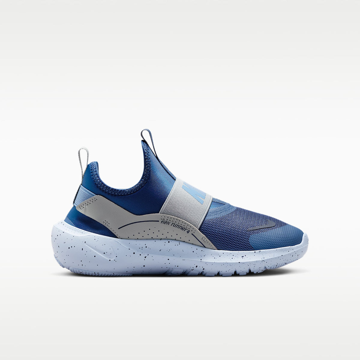 Nike Flex Runner 4 – Azul marino místico/Piedra pómez claro/Azul de trabajo/Azul marino medianoche – vista 3