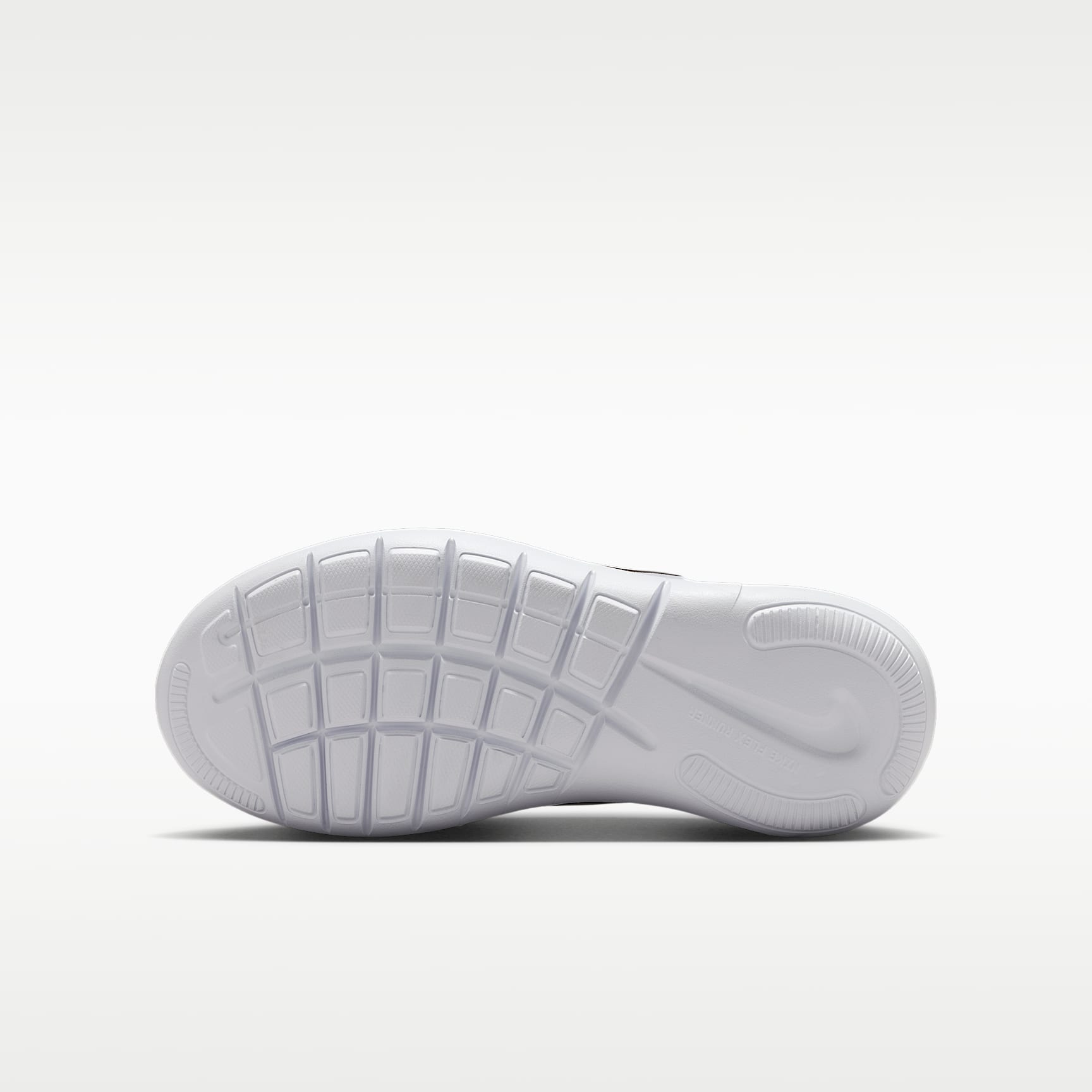 Nike Flex Runner 4 – Negro/Blanco/Blanco/Negro – vista 2