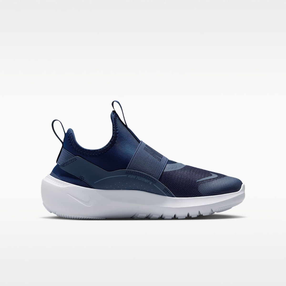 Nike Flex Runner 4 – Azul marino medianoche/Azul vacío/Negro/Azul marino medianoche – vista 3