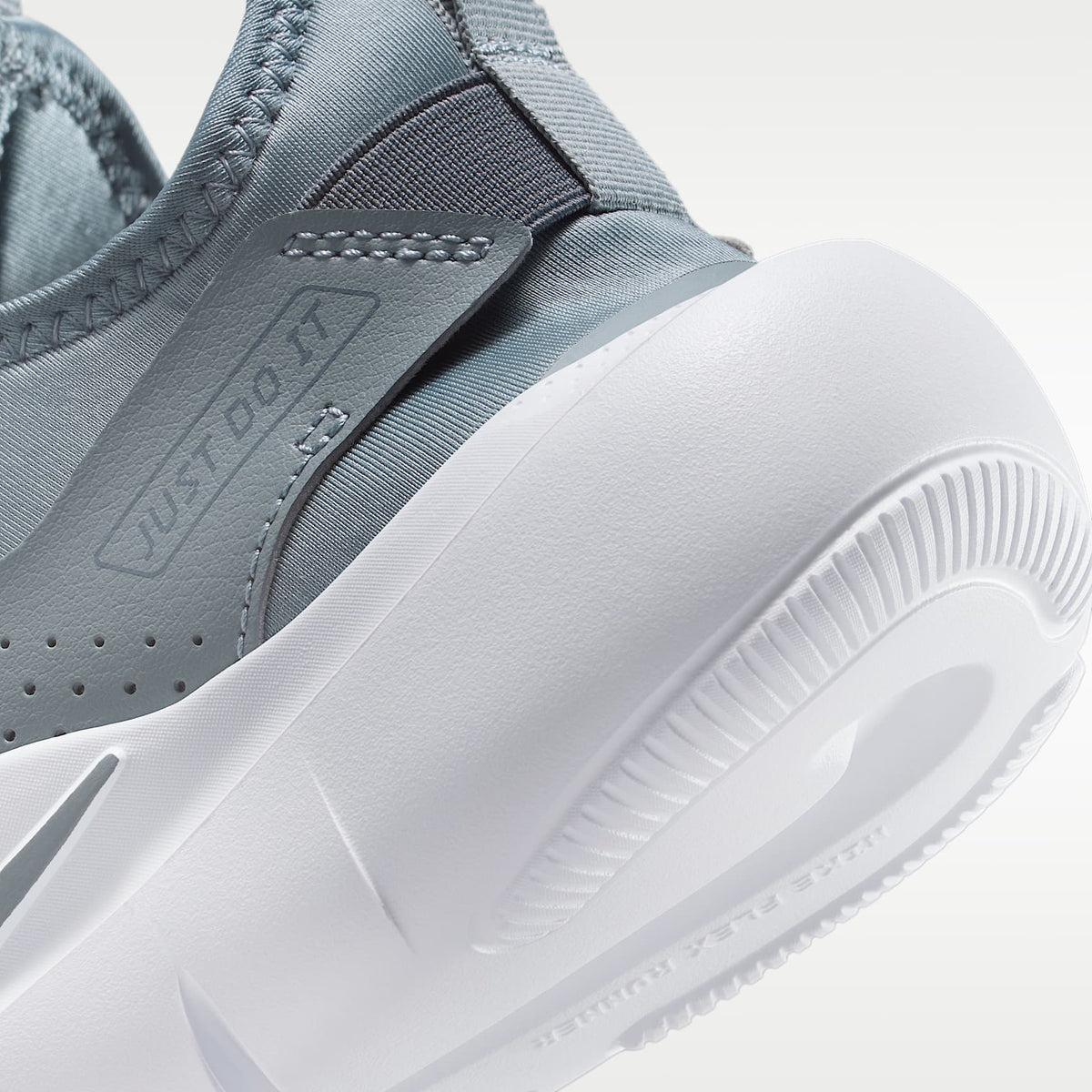 Nike Flex Runner 4 – Gris azulado/Gris oscuro/Blanco/Gris azulado – vista 8