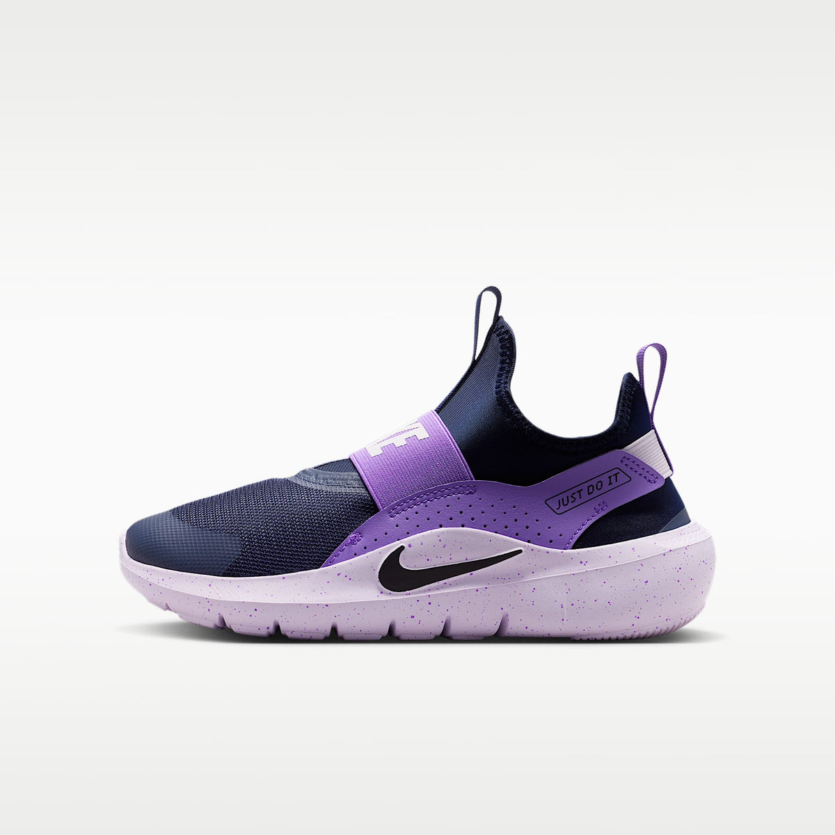 Nike Flex Runner 4 – Azul oscuro/Violeta brillante/Lila desteñido/Negro – vista 1