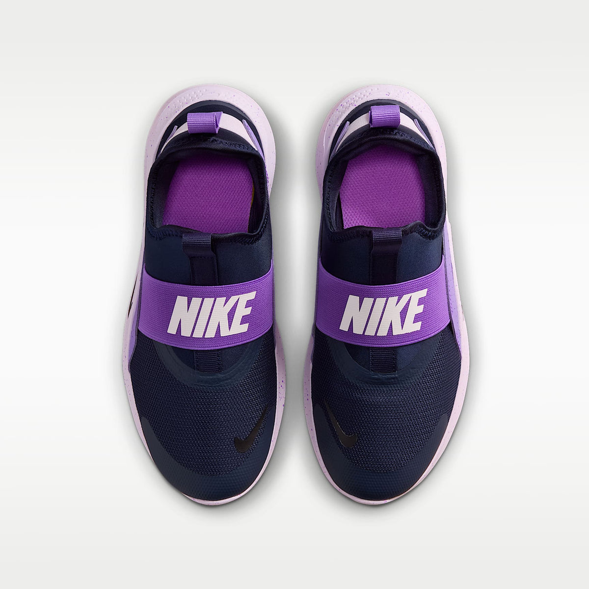 Nike Flex Runner 4 – Azul oscuro/Violeta brillante/Lila desteñido/Negro – vista 4