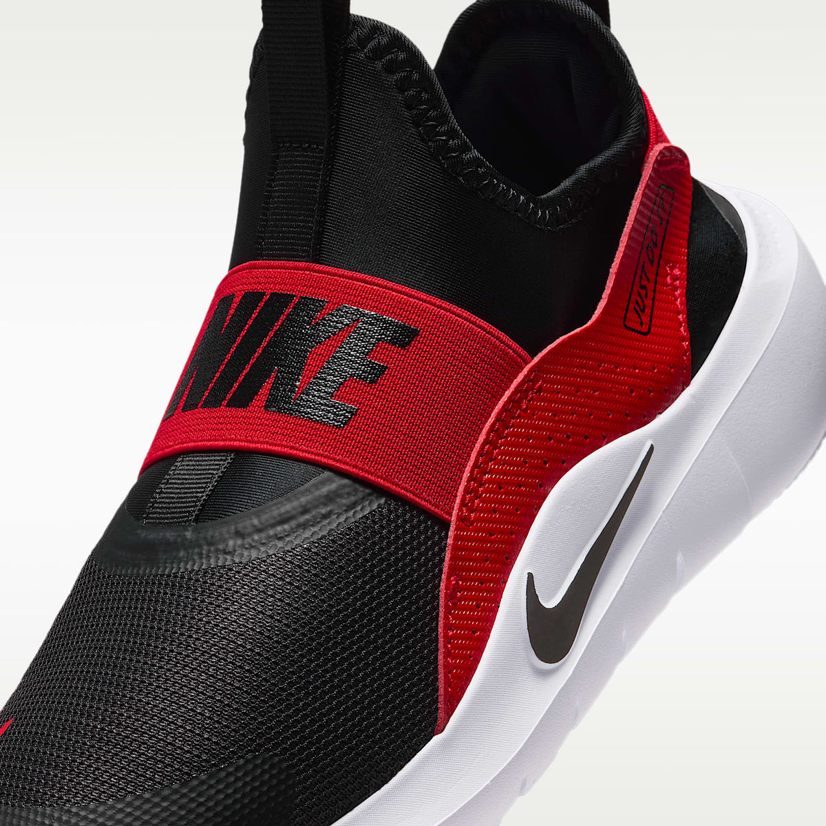 Nike Flex Runner 4 – Rojo universitario/Blanco/Negro – vista 7
