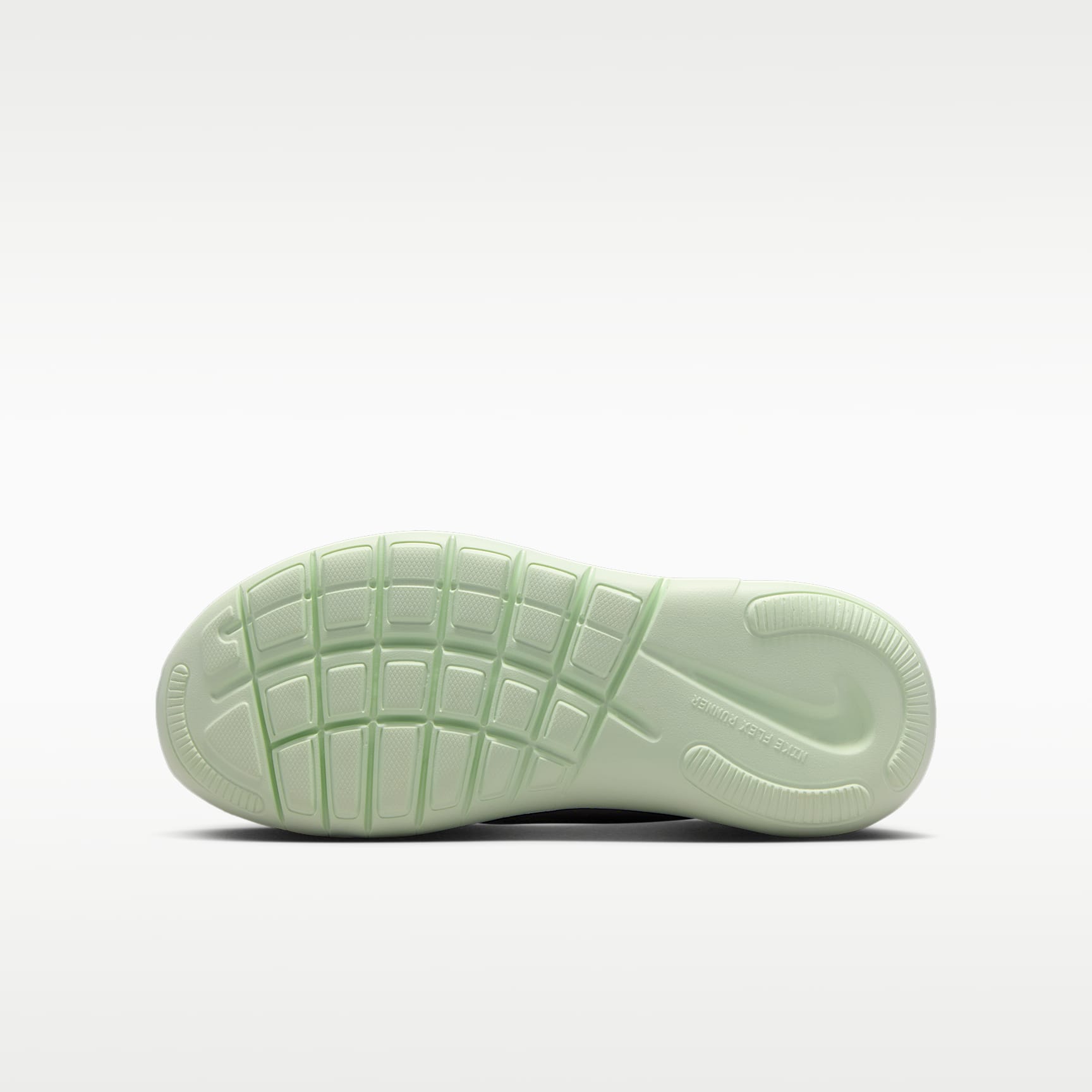 Nike Flex Runner 4 – Blanco cumbre/Gris lobo/Tinte volt/Azul holandés – vista 2