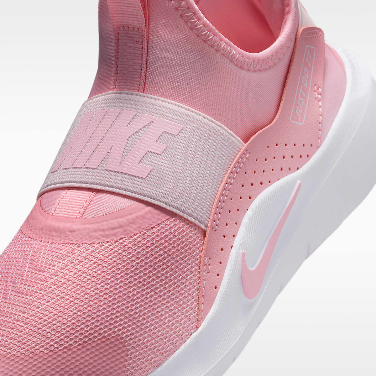 Nike Flex Runner 4 – Rosa suave medio/Espuma rosa/Blanco/Rosa suave medio – vista 7