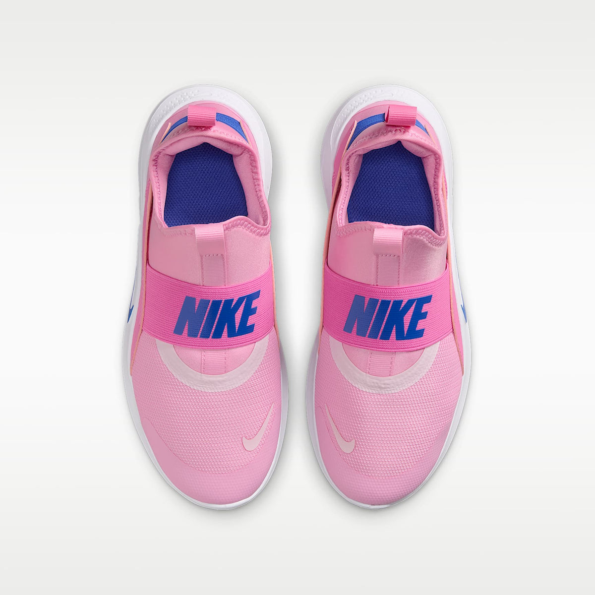 Nike Flex Runner 4 – Rosa amanecer/Rosa alegre/Espuma rosa/Azul carrera – vista 4