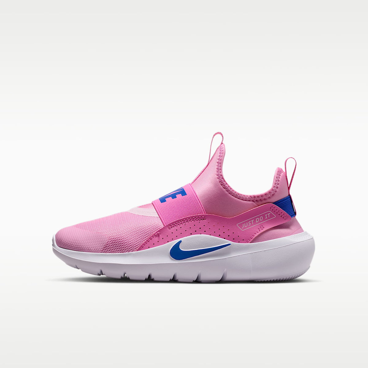 Nike Flex Runner 4 – Rosa amanecer/Rosa alegre/Espuma rosa/Azul carrera – vista 1