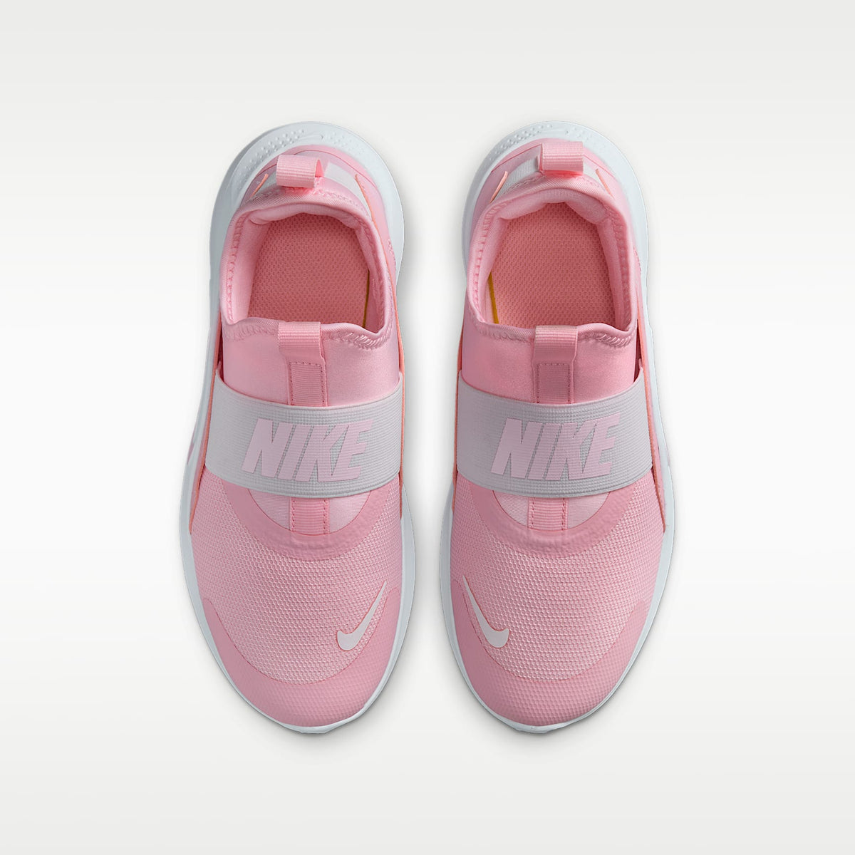 Nike Flex Runner 4 – Rosa suave medio/Espuma rosa/Blanco/Rosa suave medio – vista 4