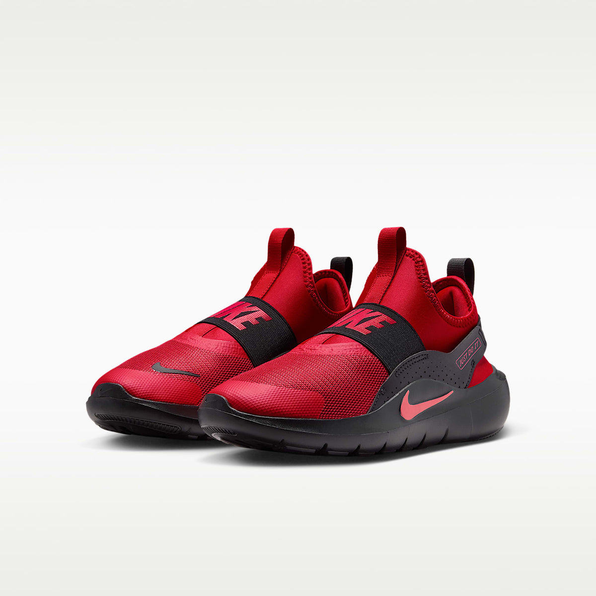 Nike Flex Runner 4 – Rojo universitario/Negro/Rojo órbita – vista 5