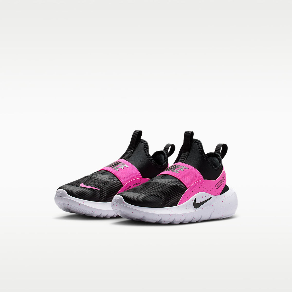 Nike Flex Runner 4 – Fucsia láser/Blanco/Negro – vista 5