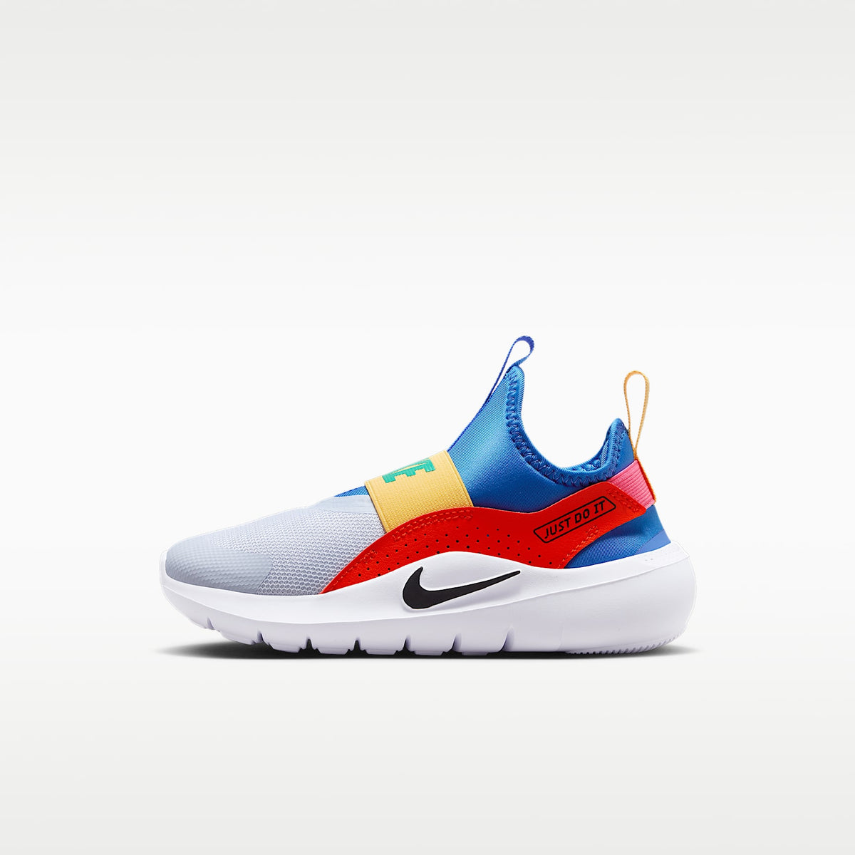 Nike Flex Runner 4 – Azul cristal/Rojo picante/Gris fútbol/Negro – vista 1