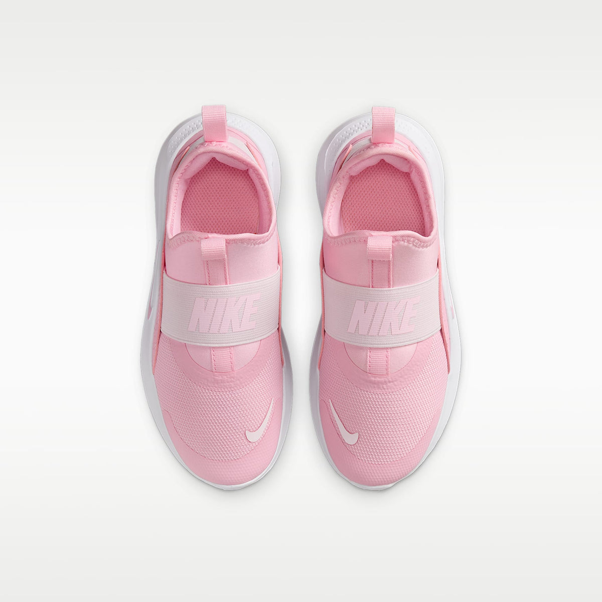 Nike Flex Runner 4 – Rosa suave medio/Espuma rosa/Blanco/Rosa suave medio – vista 4