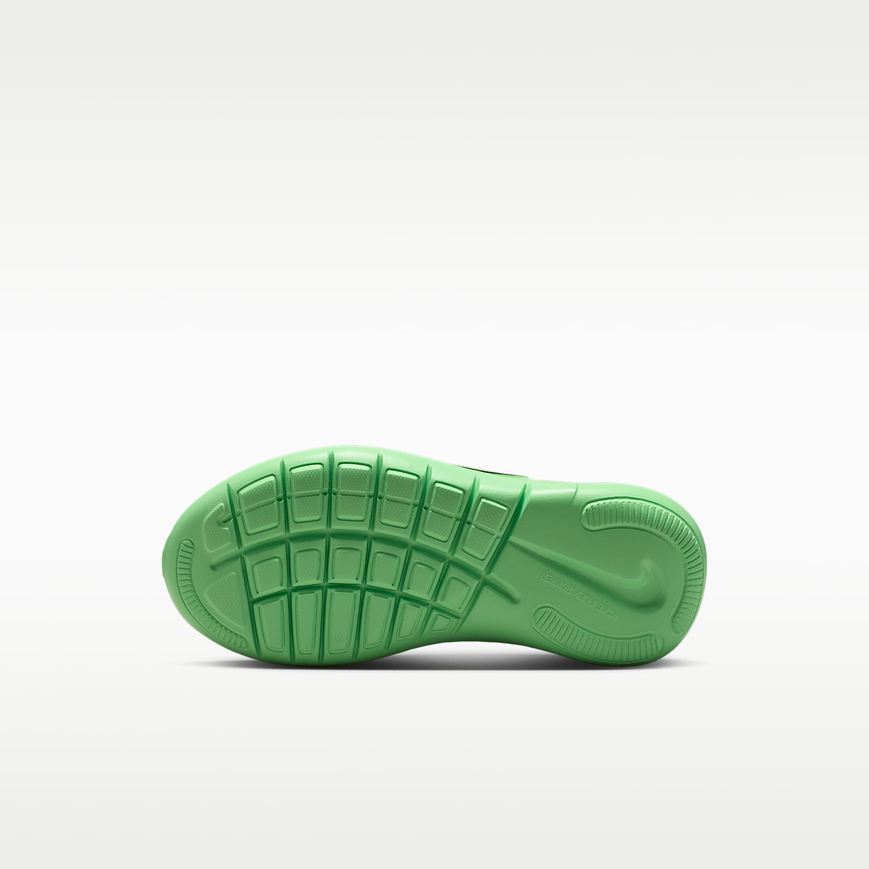 Nike Flex Runner 4 – Negro/Verde ilusión/Negro – vista 2