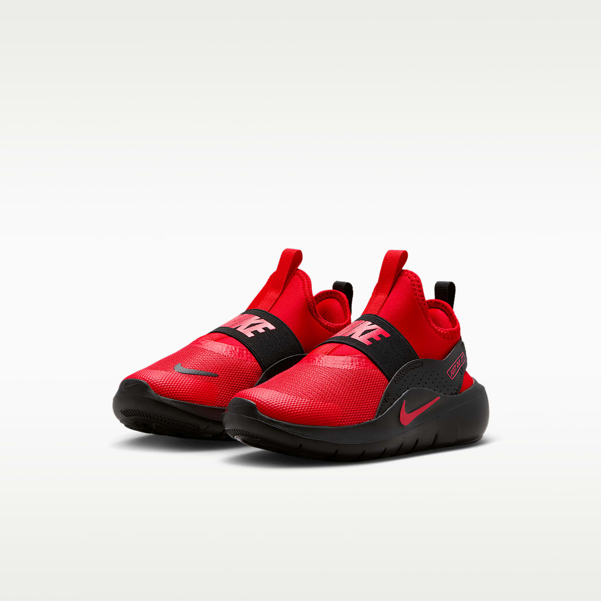 Nike Flex Runner 4 – Rojo universitario/Negro/Rojo órbita – vista 5