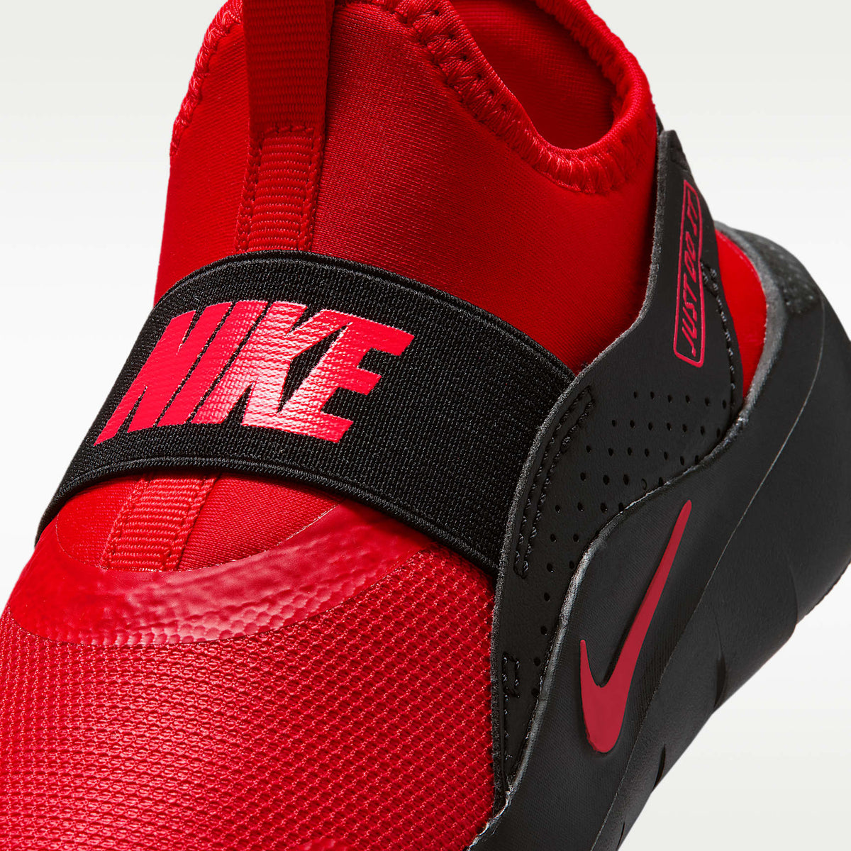 Nike Flex Runner 4 – Rojo universitario/Negro/Rojo órbita – vista 7