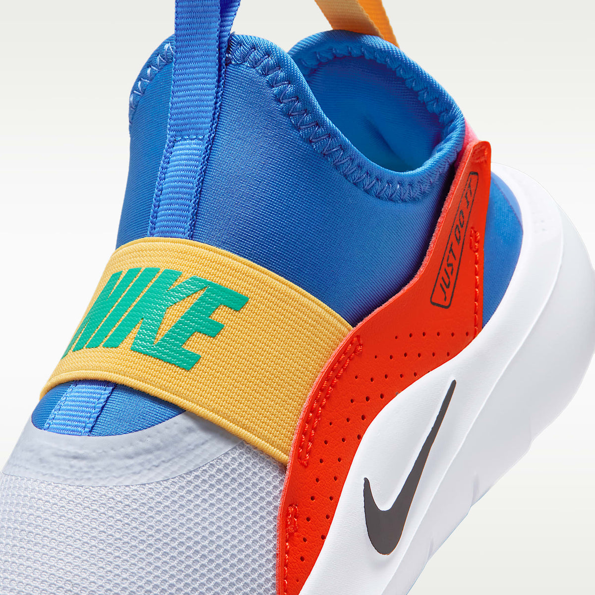 Nike Flex Runner 4 – Azul cristal/Rojo picante/Gris fútbol/Negro – vista 7