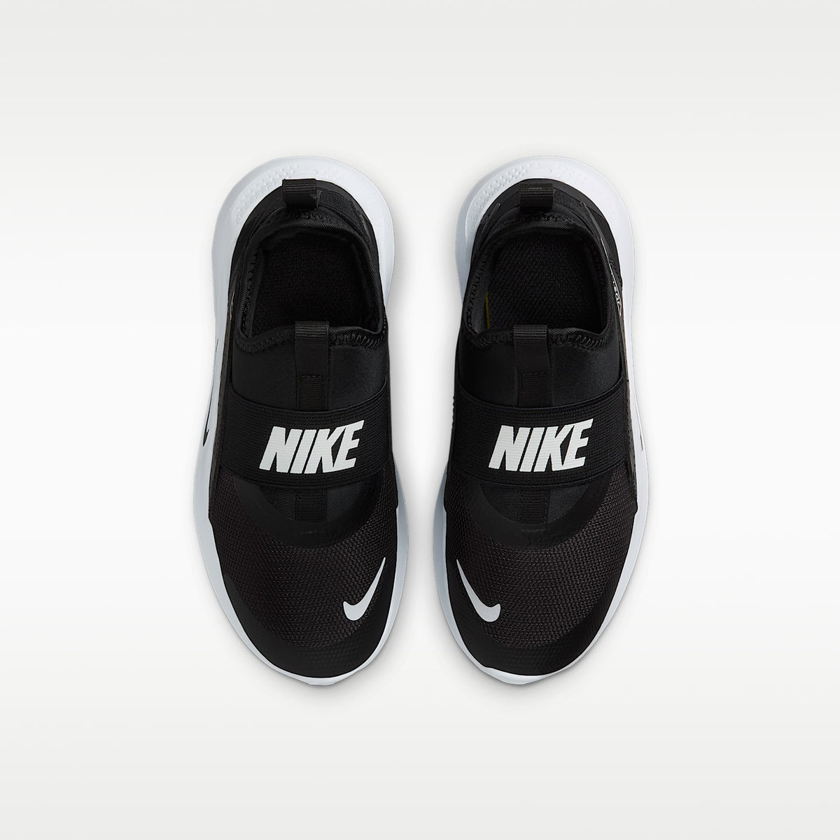 Nike Flex Runner 4 – Negro/Blanco/Blanco/Negro – vista 4