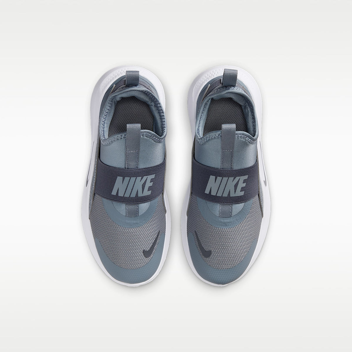 Nike Flex Runner 4 – Gris azulado/Gris oscuro/Blanco/Gris azulado – vista 4