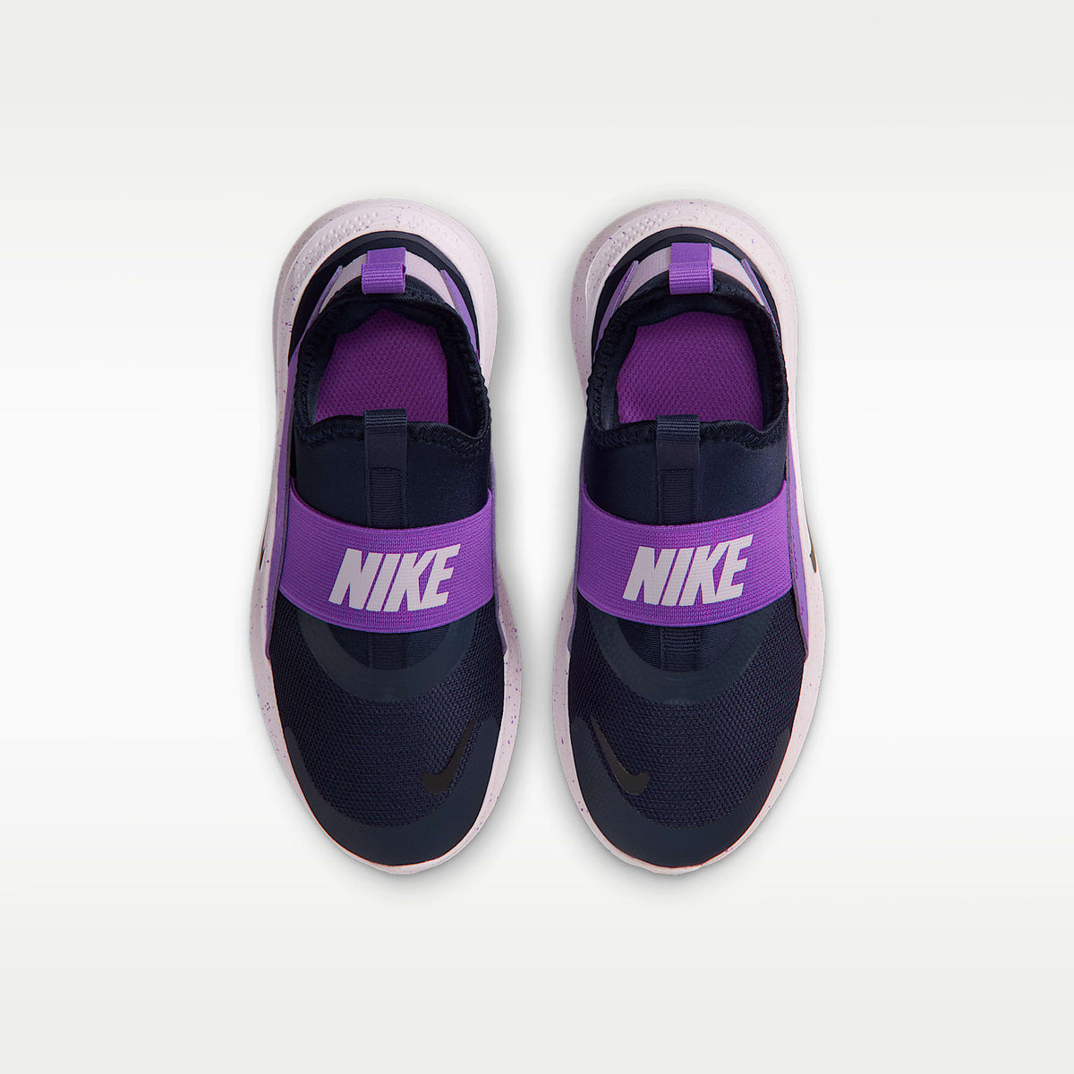 Nike Flex Runner 4 – Azul oscuro/Violeta brillante/Lila desteñido/Negro – vista 4