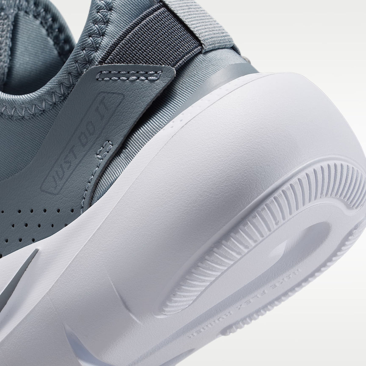 Nike Flex Runner 4 – Gris azulado/Gris oscuro/Blanco/Gris azulado – vista 8
