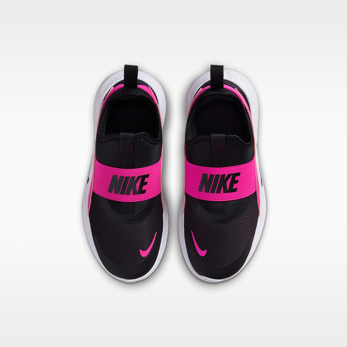 Nike Flex Runner 4 – Fucsia láser/Blanco/Negro – vista 4