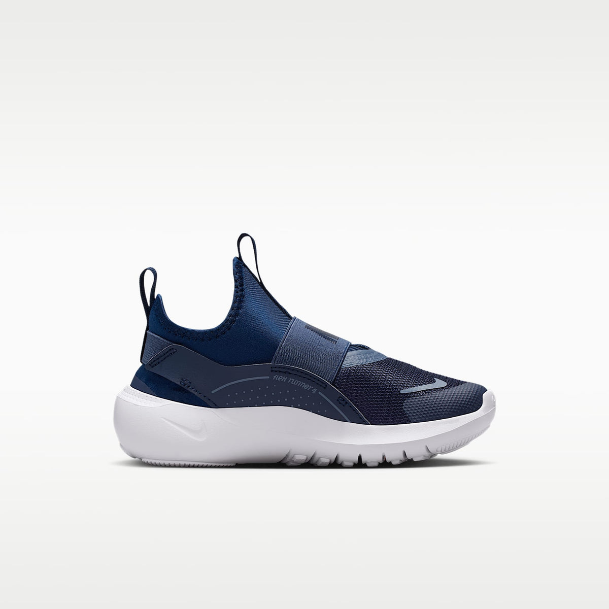 Nike Flex Runner 4 – Azul marino medianoche/Azul vacío/Negro/Azul marino medianoche – vista 3