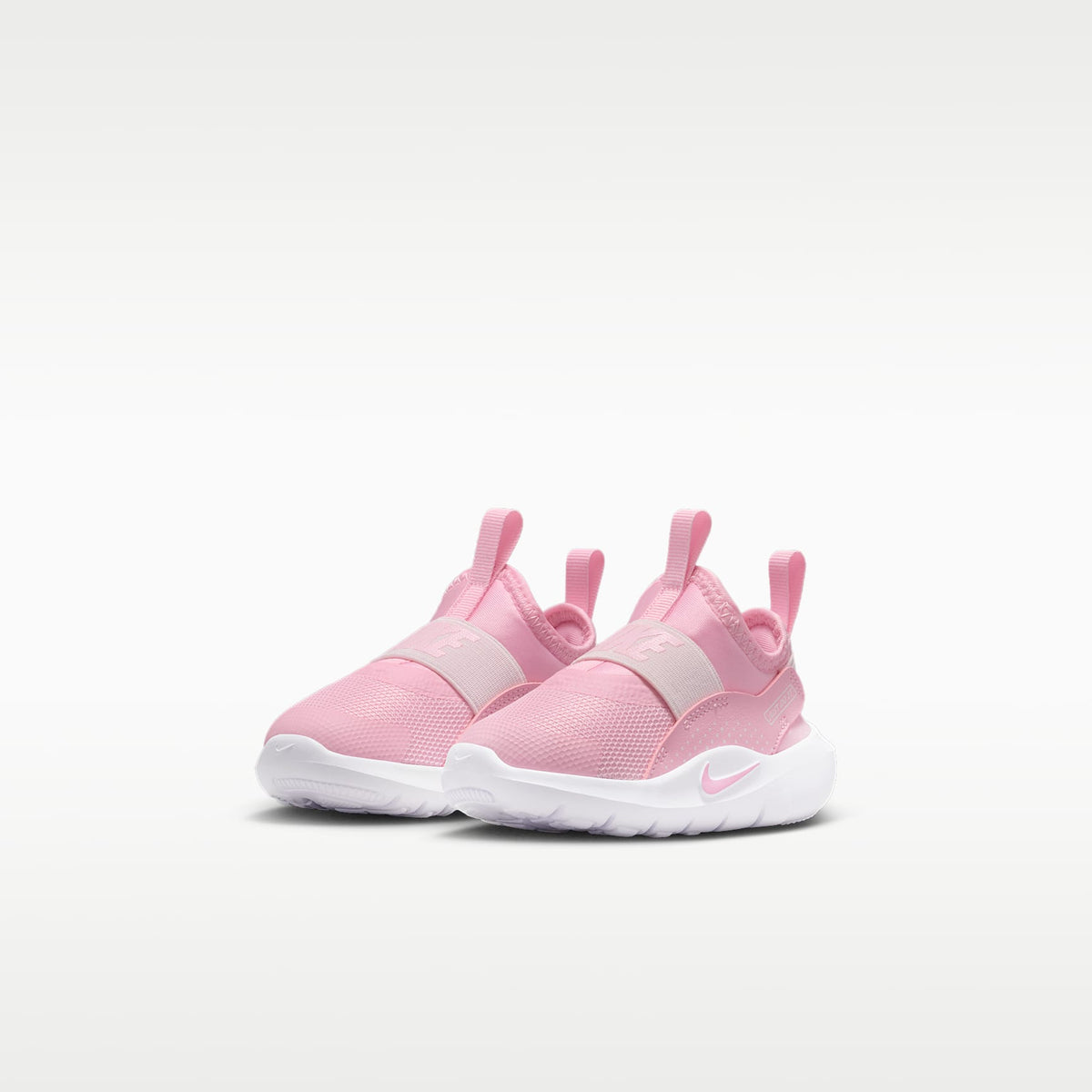 Nike Flex Runner 4 – Rosa suave medio/Espuma rosa/Blanco/Rosa suave medio – vista 5