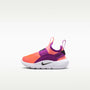 Nike Flex Runner 4 – Mango brillante/Morado vivo/Blanco/Antracita – vista 1
