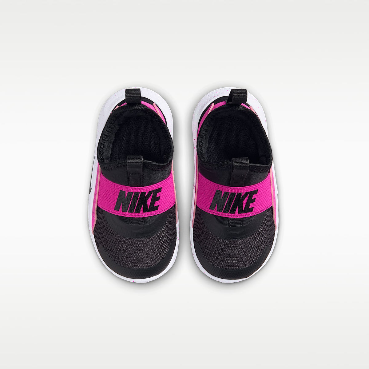 Nike Flex Runner 4 – Fucsia láser/Blanco/Negro – vista 4