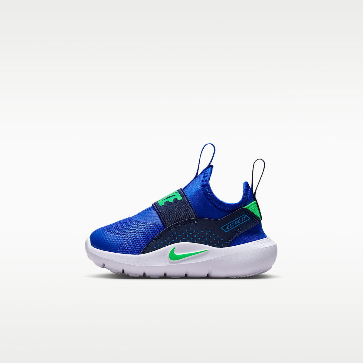 Nike Flex Runner 4 – Azul carrera/Azul marino medianoche/Azul aurora/Verde ilusión – vista 1