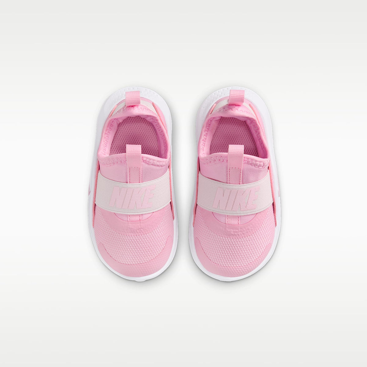 Nike Flex Runner 4 – Rosa suave medio/Espuma rosa/Blanco/Rosa suave medio – vista 4