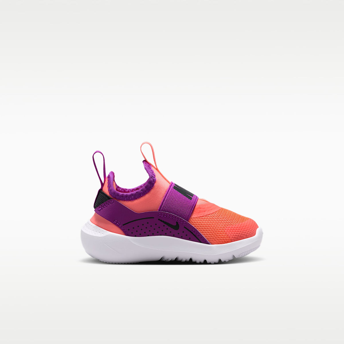 Nike Flex Runner 4 – Mango brillante/Morado vivo/Blanco/Antracita – vista 3