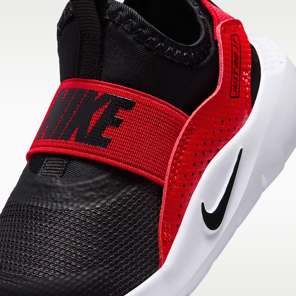 Nike Flex Runner 4 – Rojo universitario/Blanco/Negro – vista 7