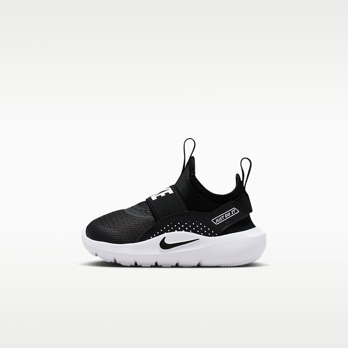 Nike Flex Runner 4 – Negro/Blanco/Blanco/Negro – vista 1