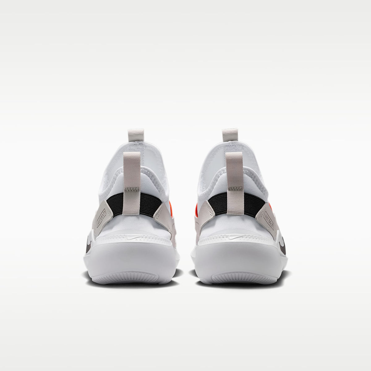 Nike Flex Runner 4 – Blanco/Naranja seguridad/Gris vasto/Negro – vista 6