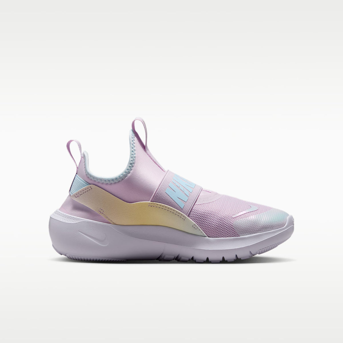 Nike Flex Runner 4 – Lila desteñido/Blanco/Azul glacial – vista 3