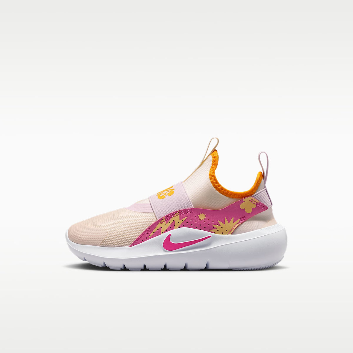 Nike Flex Runner 4 SE – Tiza/Reloj de sol/Tinte mandarina/Rosa desierto – vista 1