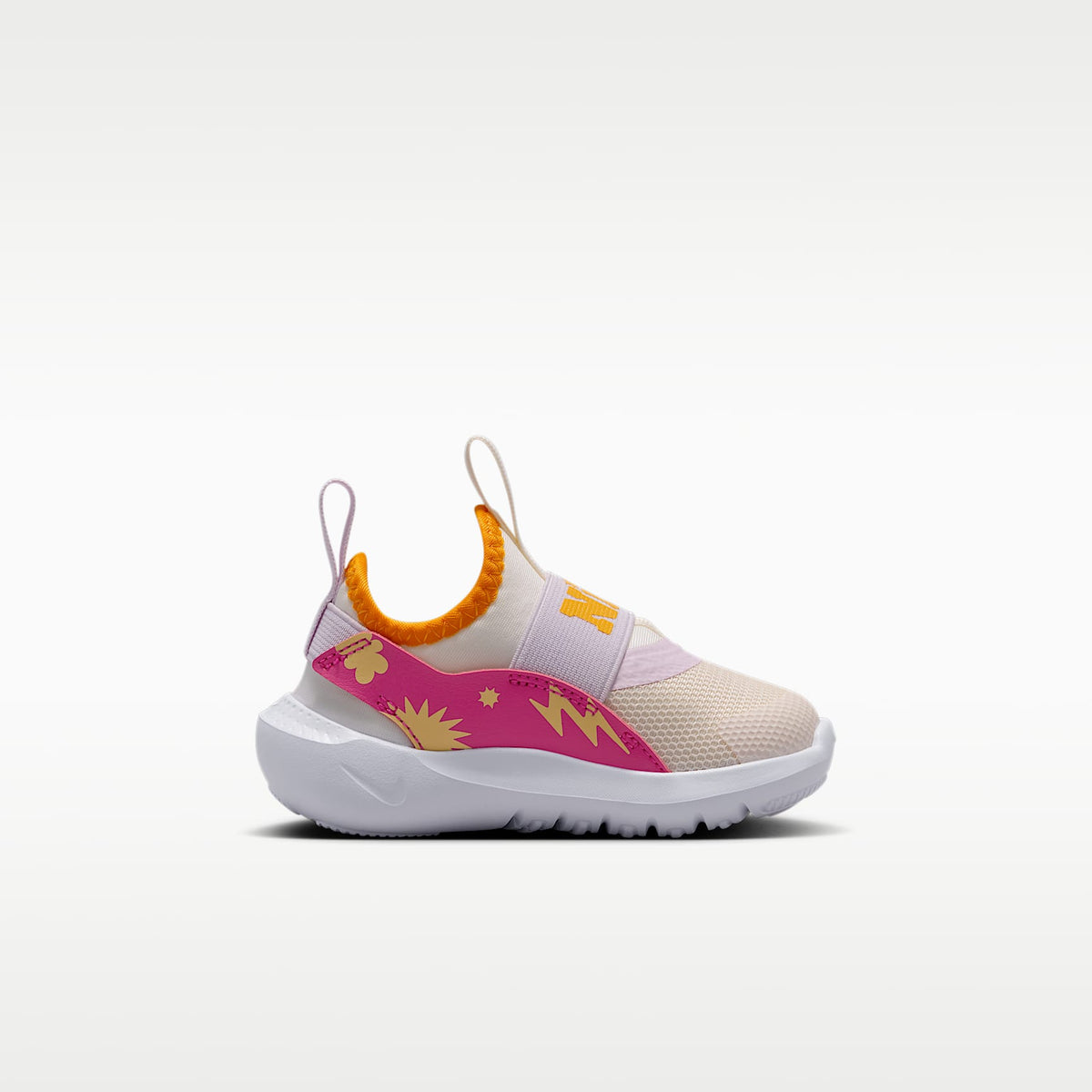 Nike Flex Runner 4 SE – Tiza/Reloj de sol/Tinte mandarina/Rosa desierto – vista 3