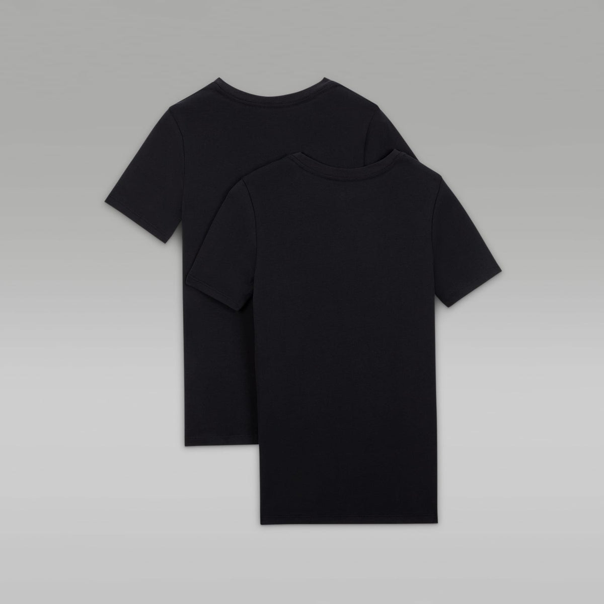 Playeras Flight Base para niños talla grande (paquete de 2) Jordan – Negro – vista 2