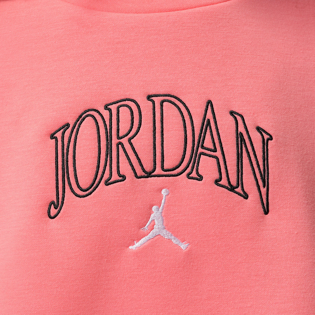 Playera Flower of Friendship Jordan de tejido Knit para niños de talla grande – Rosa – vista 4
