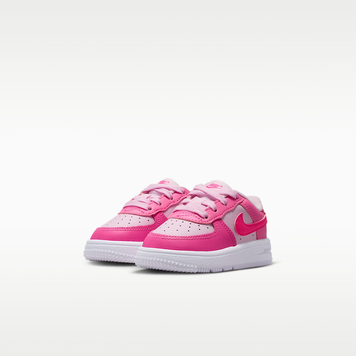 Nike Force 1 Low – Rosa paleta/Espuma rosa/Blanco/Hiperrosa – vista 5